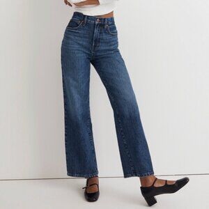 Madewell Perfect Vintage Wide Leg Jean (Hillson Wash Size 27)